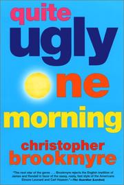 Front cover of Quite Ugly One Morning by Christopher Brookmyre