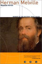 Cover of Herman Melville by Newton Arvin