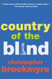 Front cover of Country of the Blind by Christopher Brookmyre
