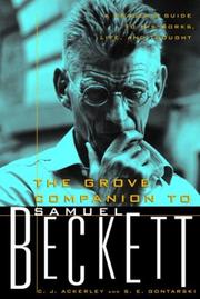 Front cover of The Grove companion to Samuel Beckett by Chris Ackerley