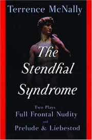 Cover of The Stendhal syndrome by Terrence McNally