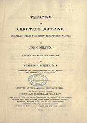 Front cover of De doctrina Christiana by John Milton