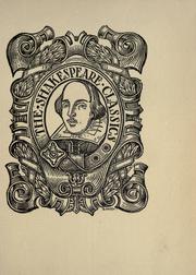 Cover of 'Romeus and Juliet' being the original of Shakespeare's 'Romeo and Juliet' by Arthur Brooke