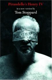 Front cover of Pirandello's Henry IV by Tom Stoppard