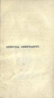 Cover of Lectures on spiritual Christianity by Isaac Taylor