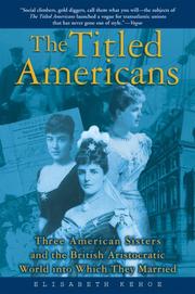 Front cover of The titled Americans by Elisabeth Kehoe
