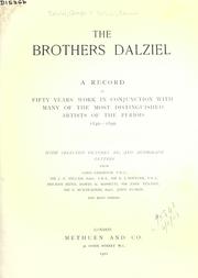 Front cover of The brothers Dalziel by George Dalziel
