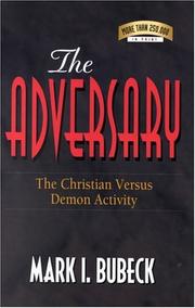 Cover of The adversary by Mark I. Bubeck