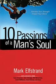 Front cover of 10 Passions of a Man's Soul by Mark Elfstrand