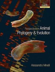 Front cover of Perspectives in animal phylogeny and evolution by Alessandro Minelli