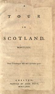 Cover of The additions to the quarto edition of the Tour in Scotland, MDCCLXIX by Thomas Pennant