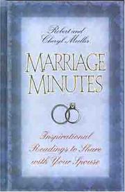 Cover of Marriage minutes by Bob Moeller