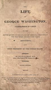 Front cover of The life of George Washington by David Ramsay