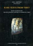 Cover of Rare Texts from Tibet by Per K. Sørensen