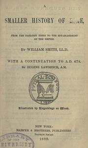 Front cover of A smaller history of Rome by William Smith