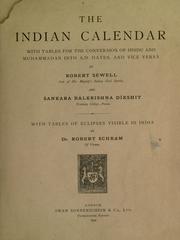 Front cover of The Indian calendar by Robert Sewell
