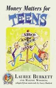 Front cover of Money matters for teens by Lauree Burkett