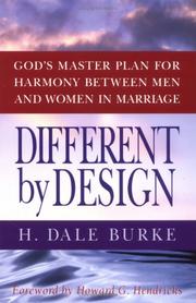 Cover of Different by Design by H. Dale Burke