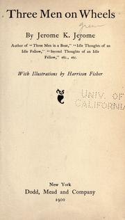 Front cover of Three Men on the Bummel by Jerome Klapka Jérôme