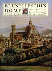 Cover of Brunelleschi's dome by Ross King