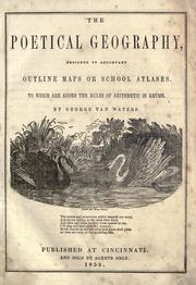 Front cover of The poetical geography by George Van Waters