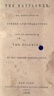 Cover of The Mayflower by Harriet Beecher Stowe