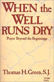 Front cover of When the well runs dry by Green, Thomas H.