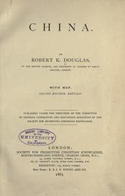 Cover of China by Sir Robert K. Douglas
