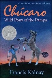 Front cover of Chúcaro by Francis Kalnay