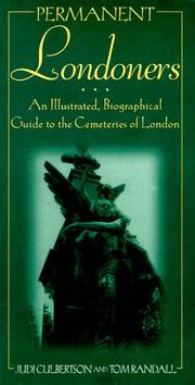 Front cover of Permanent Londoners by Judi Culbertson