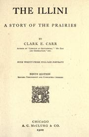 Cover of The Illini by Clark E. Carr