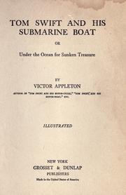 Front cover of Tom Swift and his submarine boat by Victor Appleton
