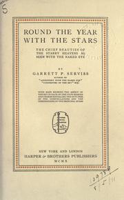 Front cover of Round the year with the stars by Garrett Putman Serviss
