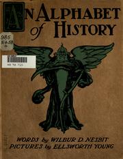 Front cover of An alphabet of history by Wilbur D. Nesbit