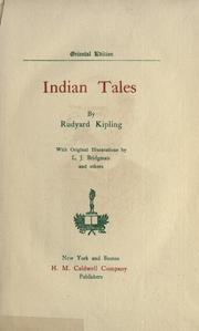 Cover of Indian Tales by Rudyard Kipling