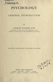 Front cover of Psychology by Charles Hubbard Judd