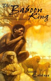 Cover of The baboon king by Anton Quintana