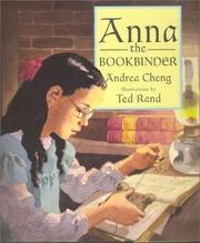 Front cover of Anna the bookbinder by Andrea Cheng