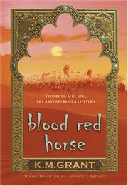 Front cover of Blood red horse by K. M. Grant