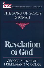Cover of Revelation of God by George Angus Fulton Knight