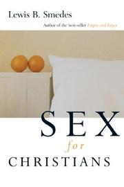 Cover of Sex for Christians by Lewis B. Smedes