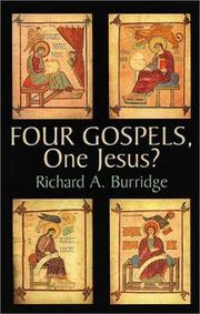 Front cover of Four Gospels, One Jesus? by Richard A. Burridge