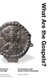 Cover of What are the Gospels? by Richard A. Burridge