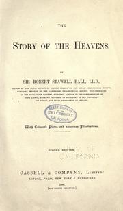 Cover of The story of the heavens by Sir Robert Stawell Ball