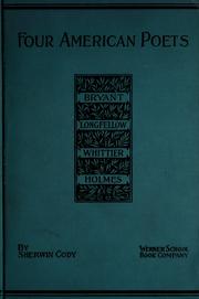 Cover of Four American poets by Sherwin Cody