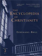 Front cover of The encyclopedia of Christianity by Erwin Fahlbusch