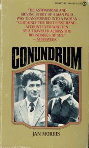 Cover of Conundrum by Jan Morris
