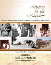 Cover of Doctors for the Kingdom by Paul L. Armerding