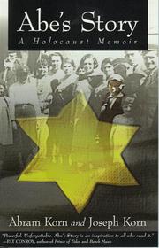 Front cover of Abe's story by Abram Korn