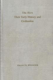 Cover of The Slavs by Francis Dvorník
